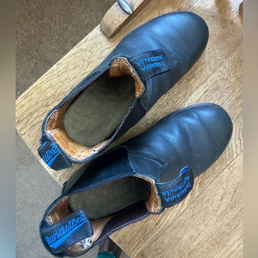 Thermal Blundstones with lamb skins